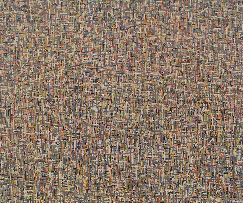 painting of lines titled A1